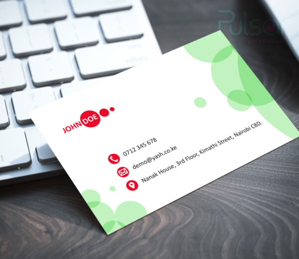 Professional Business Card Design and Online Printing for Companies, Nairobi, Kenya
