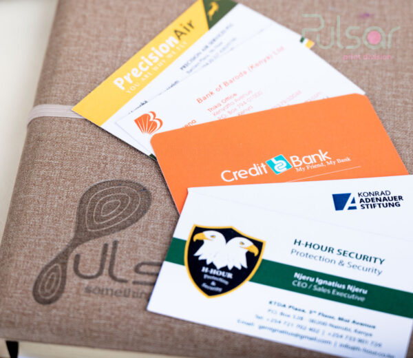Premium Business Card Online Printing Services and Designing for Companies Nairobi, Kenya
