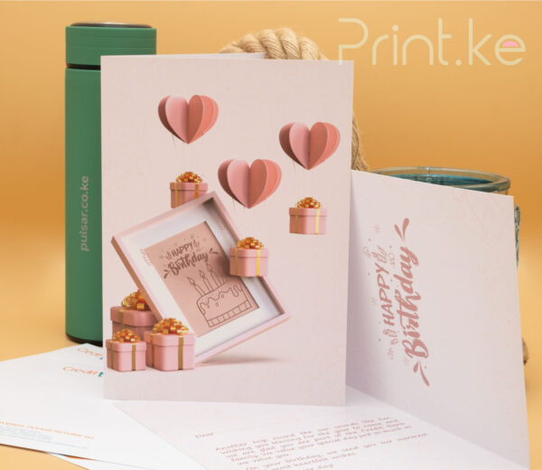 Corporate Birthday, Condolence, Greeting Cards Design & Printing Services, Nairobi, Kenya