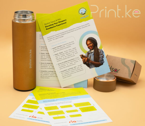 Quality premium Flyers and Posters for businesses Design and online printing Nairobi, Kenya