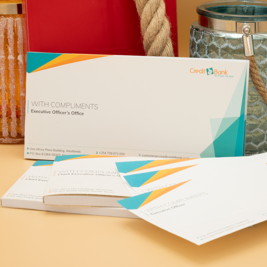 Business Stationery Printing, Nairobi, Kenya